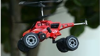 UDIRC infrared 3CH helicopter amp rc flying car missile launcher rc helicopter U821 RPC16 [upl. by Benedetto]