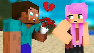 Herobrine Life  Minecraft Animation [upl. by Atirrehs]