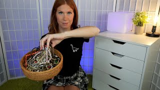 ASMR  Rambling  Rummaging through Jewelry for Tingle Immunity  4K 60fps [upl. by Izmar]