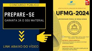 Apostila UFMG Auditor 2024 [upl. by Nedyrb]