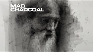 Charcoal Portrait Drawing Tutorial [upl. by Berga]