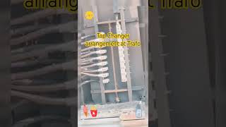 Tap changer arrangement at trafo shots viralvideo trafo trendingshorts powerplant viralreels [upl. by Marius]