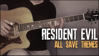 Top 5 Resident Evil  Save Room Themes Piano Version [upl. by Ahsenit845]