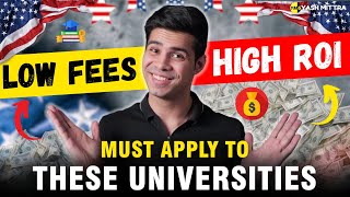 Top 10 Universities for MS in USA  Low Tuition High ROI [upl. by Aehta771]