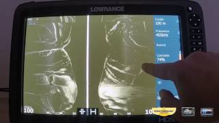 LOWRANCE Détecter et mesurer un poisson avec le structurescan [upl. by Ettenad]