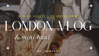 LONDON Art Vlog⎮National Gallery⎮mini haul from jacksons art [upl. by Gemoets]