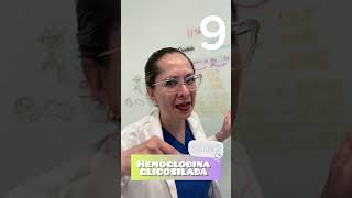 LA FAMOSA HEMOGLOBINA GLICOSILADA 🔺🔻 hemoglobina diabetes estudiosmedicos [upl. by Chatav489]