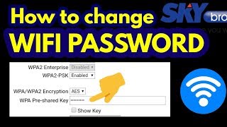 How To Change Sky Broadband WiFi Password  Budots TV [upl. by Liamaj]