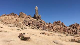 Hurcules Finger Lucerne Valley Obelisk natural rock formation [upl. by Aniteb]