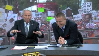 CORSO PICKS ALABAMA TO WIN [upl. by Adnamaa]