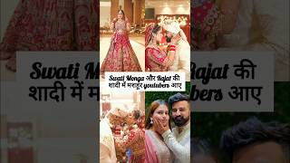 Swati Monga or Rajat ko mile mehnge tofe 😍😍😍 shorts viral trending wedding bride [upl. by Akoyn]