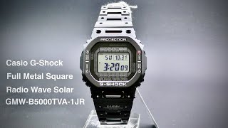 Casio GShock GMWB5000TVA1JR Radio Wave Solar Made in Japan [upl. by Grunenwald]