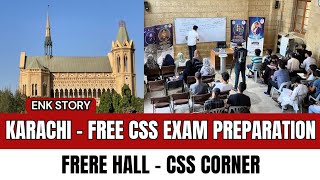 Free CSS Exam Preparation Center in Karachi l Frere Hall CSS Corner l CSS l CSS Academy [upl. by Cirek]