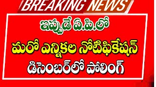 ఏపీ లో విడుదలైన మరో ఎన్నికల నోటిఫికేషన్ mlc elections notification released in AP [upl. by Hpeseoj873]