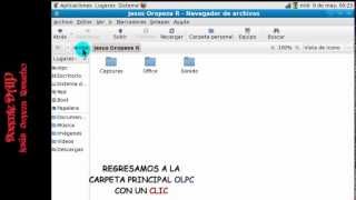 Crear renombrar eliminar y restaurar Carpetas  laptop XO 15 Secundaria [upl. by Llesram]