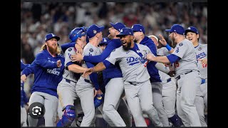 Dodgers Win World Series [upl. by Rabma]