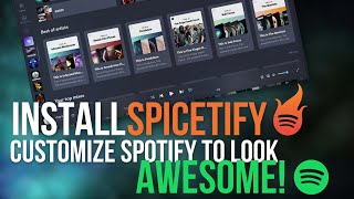 How to install Spicetify and customize Spotify 2023  Windows Tutorial [upl. by Kacey266]