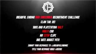 Dreadful Endings 1k Recruitment Challenge CLOSED [upl. by Draude]