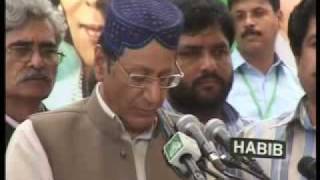 Chaudhry Shujaat Hussains Speech at PML Election 2009 [upl. by Zetrauq]