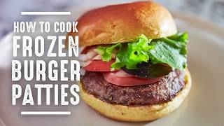 How to Cook Frozen Burger Patties [upl. by Fleurette367]