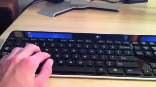 Logitech K750 Wireless Solar Keyboard Review [upl. by Ninerb453]