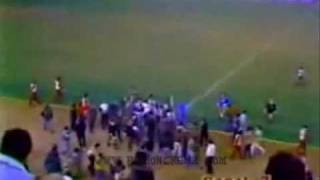 El clasico de la verguenza  Universitario 2  0 alianza lima  Libertadores 1988 parte 6 [upl. by Airamasor]