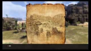 The Elder Scrolls Online Alikr Desert Treasure Map 3 Location [upl. by Finstad]