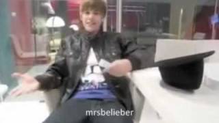 Justin Bieber doing a British accent [upl. by Llerahs921]