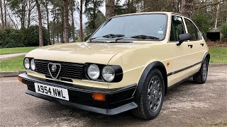 1984 ALFA ROMEO ALFASUD [upl. by Ernaline76]