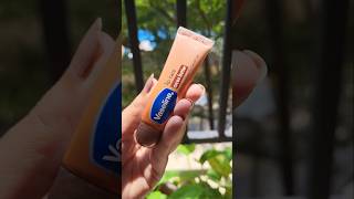 Vaseline lip care cocoa butter hydrationg Vaseline lip balm for just 30₹ shorts skincareproducts [upl. by Allemap]