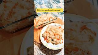 Homemade Chicken Noodles 🇫🇷chickennoodlesrecipe recettesdecuisine joyeusehappytayo [upl. by Angelico]