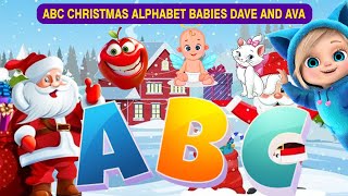 ABC Christmas  ava dave christmas  abc kids tv  nursery rhymes  Christmas Song abcchristmas [upl. by Lowis]