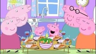 Peppa Pig S01E34 Lunch🍕🥗 [upl. by Annovad]