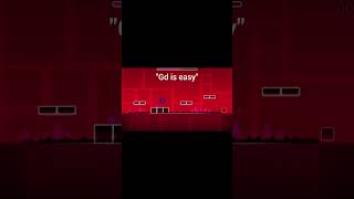 quotGd is easyquot geometrydash edit gd subscribe [upl. by Winni572]