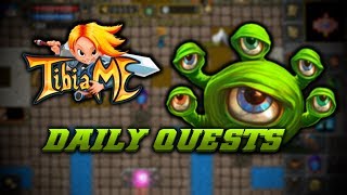 TibiaME Doratia  3 New Daily Quests TUTORIAL [upl. by Aylsworth]