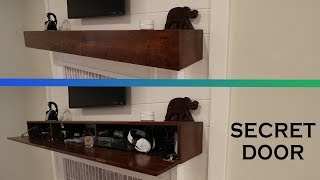 DIY Fireplace Remodel Pt 3 Custom Mantle Build [upl. by Eyla220]