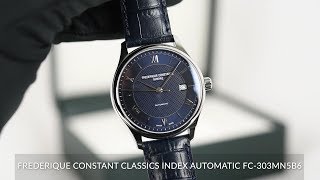 Frederique Constant Classics Index Automatic FC303MN5B6 [upl. by Nedi]