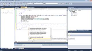 Tutorial Perintah SimpanEdit hapus dan Cari Pada Visual Studio 2010 [upl. by Yaresed760]