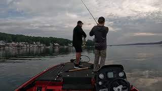 Conesus Lake New York bass fishing 822024 [upl. by Herbie]