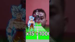 😎Goku🆚️black🦎 frieza dragonball goku amime youtubeshorts Black dbz musica [upl. by Oicatsana355]