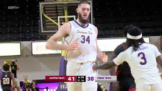 Highlights 102224 Tennessee Tech Mens Basketball vs Austin Peay Charity Exhibition [upl. by Ladd]