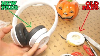 How to Remove amp Replace EarPads Beats Solo Headphones DIY [upl. by Swithin18]