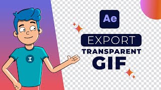 Export Transparent GIFs in After Effects 2024  Easy Tutorial [upl. by Katie]