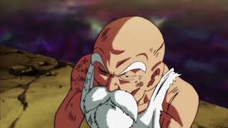 Master Roshi saves Vegeta [upl. by Atel]