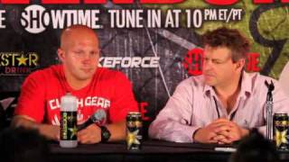 Fedor Emelianenko Comments After First loss in a Decade  MMA Weekly News [upl. by Eiuqnimod]