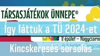 Nekünk ilyen volt a TÜ 2024  sorsolás  Társasjátékok Ünnepe 2024 [upl. by Omrellug]