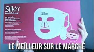 JE TEST LE MASQUE LED SILKN le meilleur rapport qualitéprix [upl. by Corwun959]