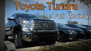 2016 Toyota Tundra Limited 1794 Platinum amp SR5 Full Review [upl. by Buke582]