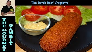 The Dutch Beef Kroket [upl. by Ekralc611]