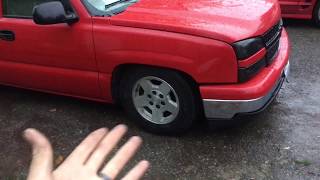 Installing Drop Springs On Silverado quotChevy Lean Fixquot [upl. by Ataliah114]